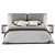 Modern Almond Flat Bed 01 3D model small image 3