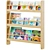 Kids Wall Bookshelf Organizer 3D model small image 1
