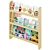 Kids Wall Bookshelf Organizer 3D model small image 4