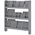 Kids Wall Bookshelf Organizer 3D model small image 5