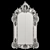 Regal George III-Inspired Mirror 3D model small image 3