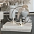 Contemporary Decor Set for Home 3D model small image 3