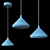 Modern Cone Pendant Light Kit 3D model small image 2