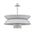 Elegant Marceau Suspension Light 3D model small image 2