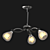 Modern Ceiling Chandelier Alfa Areta 3D model small image 2