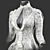 Vintage Lace Clothes Collection 3D model small image 6