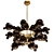 Bubble Chandelier, Charles Collection 3D model small image 1