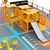 Versatile Kids Playground: 3900x3900mm 3D model small image 4