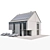 Modern 3D Model House Set 3D model small image 7