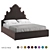 Vary Bed Collection K69 3D model small image 1
