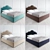 Modern Vary Bed K05 3D model small image 3