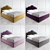 Modern Vary Bed K05 3D model small image 4