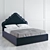 Elegant Vary Bed Collection Piece 3D model small image 2