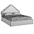 Elegant Vary Bed Collection Piece 3D model small image 5