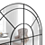 French Eclectic Arched Mirror 3D model small image 3