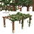 3D Grape Vine Pergola Models 3D model small image 7