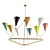 Mid-Century Italian Chandelier Design 3D model small image 1