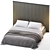 Sleek Biarritz Slim Bed 3D model small image 2