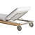 Senja Lounger with Teak Table 3D model small image 3