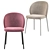 Modern Boconcept Princeton Dining Chair 3D model small image 2