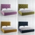 Vary Bed K20-B14 Sleep Set 3D model small image 3