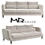 Stylish DANTE Sofa by MDeHouse 3D model small image 1