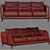 Stylish DANTE Sofa by MDeHouse 3D model small image 2