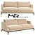 Designer DIMENSION Sofa (OM) 3D model small image 1