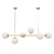 Elegant Pendant Lighting Set 3D model small image 3
