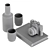 Zenit TTL Decor Set 3D model small image 4