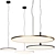 Modern LED Pendant Light Fixture 3D model small image 1