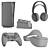 PS5 Bundle with VR Headset 3D model small image 2