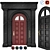 Classic Door 3D Model 05 3D model small image 1