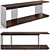 Elegant Visionnaire Douglas Console 3D model small image 1