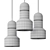 JAZZ STONE Pendant Lamp 3D model small image 2