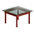 Minimalist Square Kofi Coffee Table 3D model small image 4