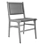 Modica Chair: Sleek Seating Choice 3D model small image 3