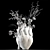 Ruby Heart Vase Sculpture 3D model small image 6