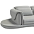 Adjustable Backrest Modern Sofa MA1772 3D model small image 6