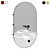 Arco Vanity Unit Ex.t 3D model small image 2
