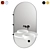 Arco Vanity Unit Ex.t 3D model small image 8
