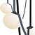 Modern Geometric Pendant Lamp 3D model small image 3
