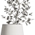 Midnight Bliss Vase with Plants 3D model small image 4