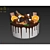 Oreo Cake & Citrus Slices 3D model small image 6