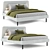 Modern VADHEIM Bed Frame 3D model small image 1