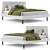 Modern VADHEIM Bed Frame 3D model small image 2
