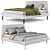 Modern VADHEIM Bed Frame 3D model small image 3