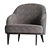 Modern Minotti Leslie Armchairs 2017 3D model small image 5