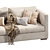 Contemporary Comfort Sofa Belmon 3D model small image 6