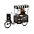 Mobile Coffee Bike Set 3 3D model small image 3